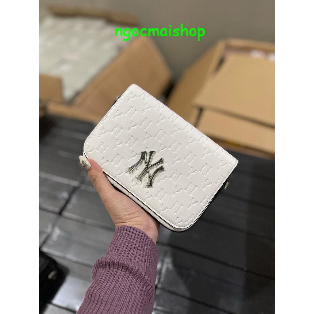 🔥SALE-Túi MLB chữ NY dáng vuông dây đeo bản to size 20 hottren thời trang trẻ  UY TÍN