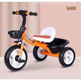 Xe đạp 3 bánh trẻ em yên da