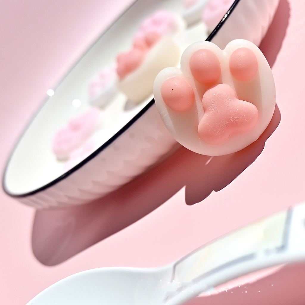Đồ Chơi Bóp Xả Stress Hình Bàn Chân Mèo Dễ Thương
