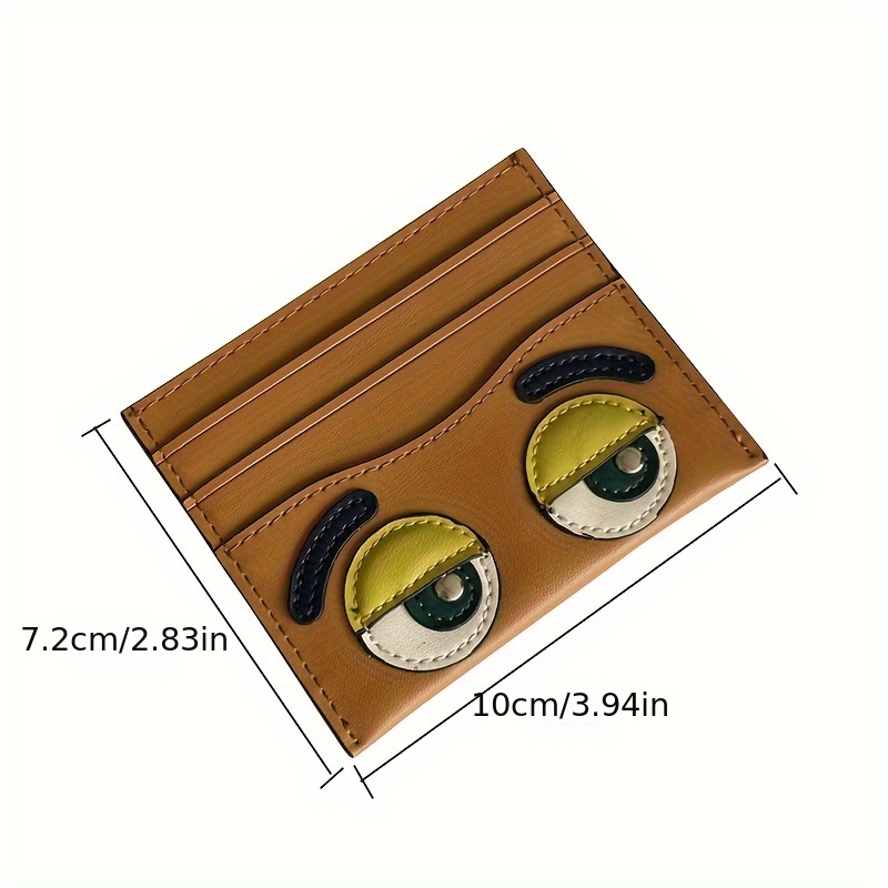 Hoạt Hình Ví Đựng Thẻ Họa Tiết Vui Nhộn Cho Nữ