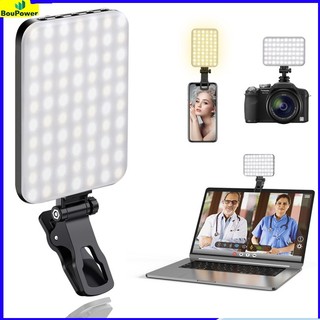 Boupower Đèn led Trợ Sáng selfie 2200mah Có Thể Sạc Lại Dành Cho Điện Thoại Di Động / Máy Tính Bảng / laptop