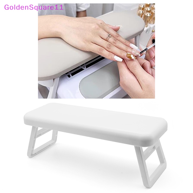 Gối Kê Tay Có Thể Gập Lại Màu Vàng Kim Dùng Làm Móng Nghệ Thuật