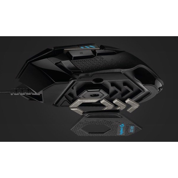 Chuột game có dây Logitech G502 Hero - Cảm biến Hero 25k, RGB, 11 nút lập trình
