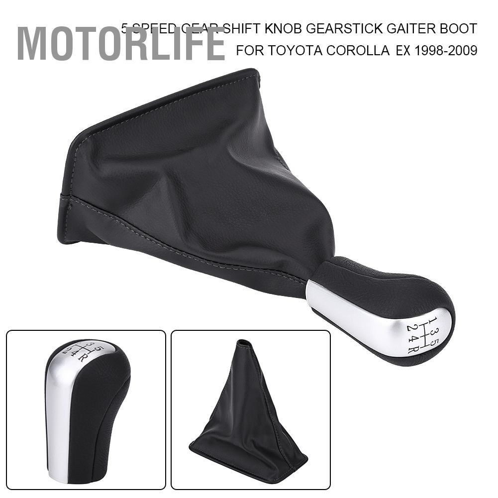 Motorlife Núm chuyển số 5 tốc độ Gearstick Tem Mạc Khởi động cho Toyota Corolla ex 1998-2009