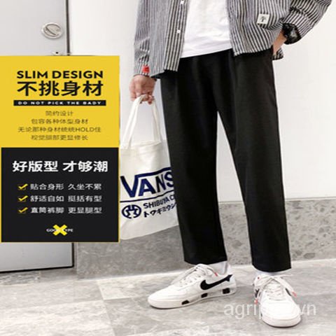 Quần Dài Dáng Ôm Phong Cách Hàn Quốc Thời Trang Thu Đông Mới Cho Nam
