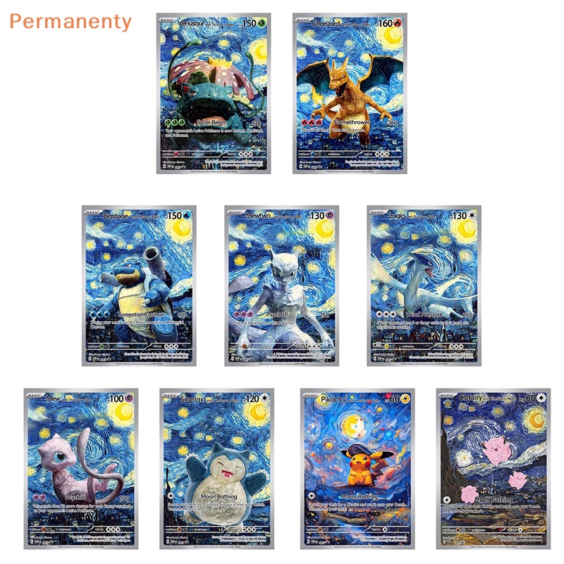 Bộ Sưu Tập Thẻ Bài pokemon netherlands van Goghs van gogh pikachu