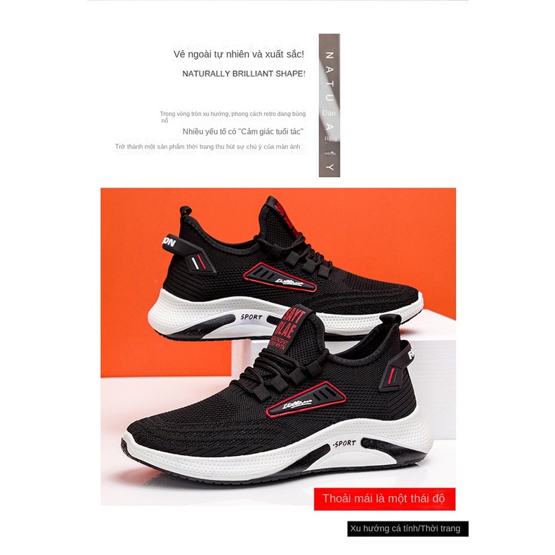 Giày Thể Thao Chạy Bộ Thời Trang Năng Động Cho Nam