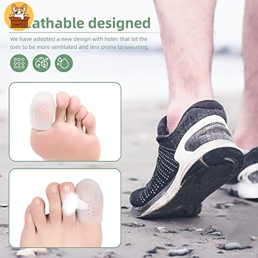 Đệm Bảo Vệ Ngón Chân Thoáng Khí Có Lỗ Cung Cấp Ngô