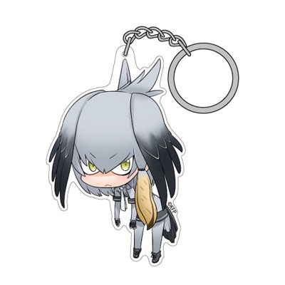 Móc khóa Kemono Friends Armadillo Raccoon Penguin Serval Phụ kiện trang trí túi xách Balo