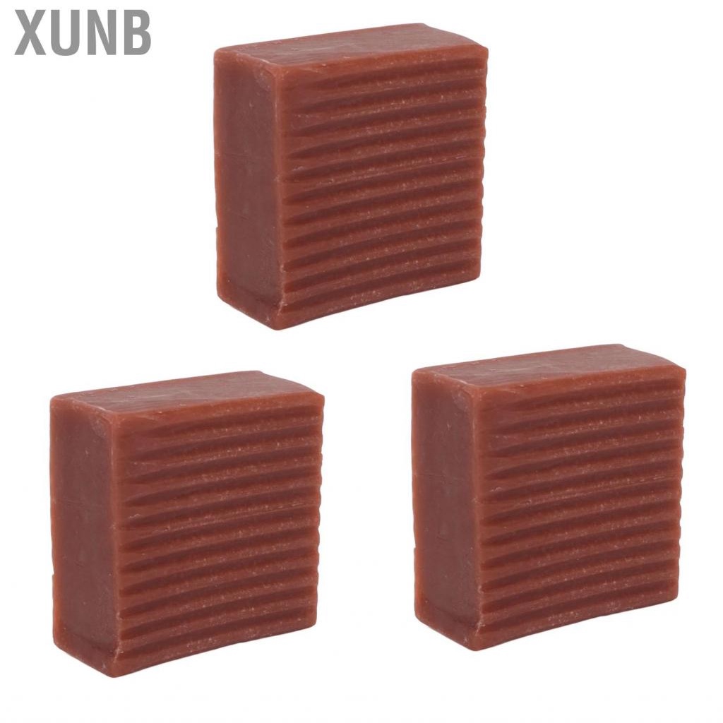 Xunb Soap  Nourishing Gentle Bar 3pcs for Colored Curly Hair Hotel