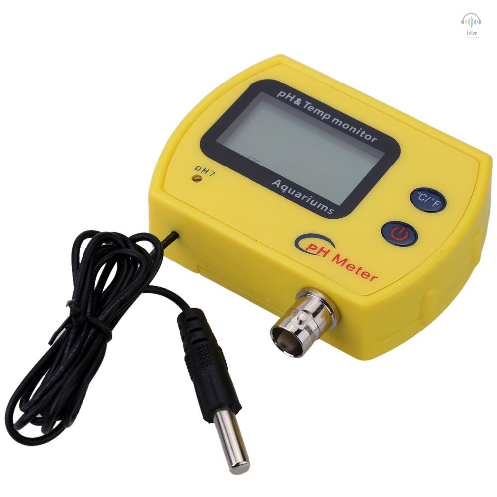 ANENG Aeng) Máy Đo Độ ph & Nhiệt Độ Nước / Axit / Bơm ph Độ Chính Xác Cao Nhỏ Gọn Chuyên Nghiệp Cho Hồ Cá / Nhà Ở