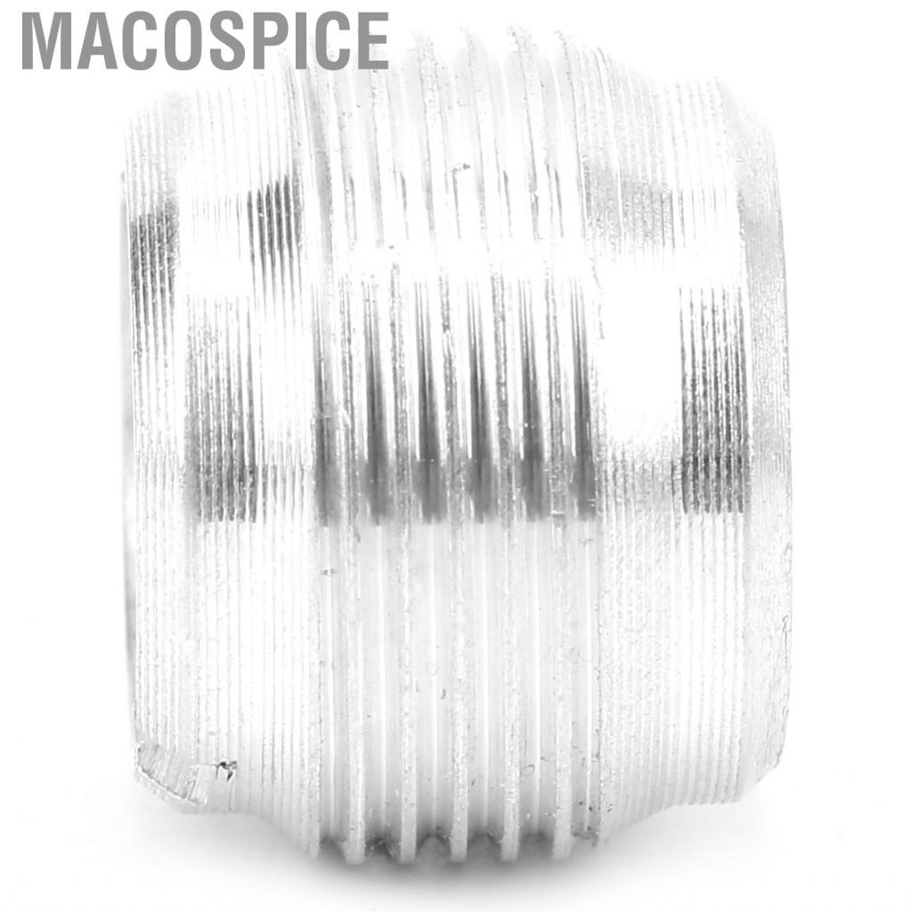 Macospice 3/8 Inch Female To 5/8 Male Threaded Nut Screws Adapter For Mic Stand Clamp