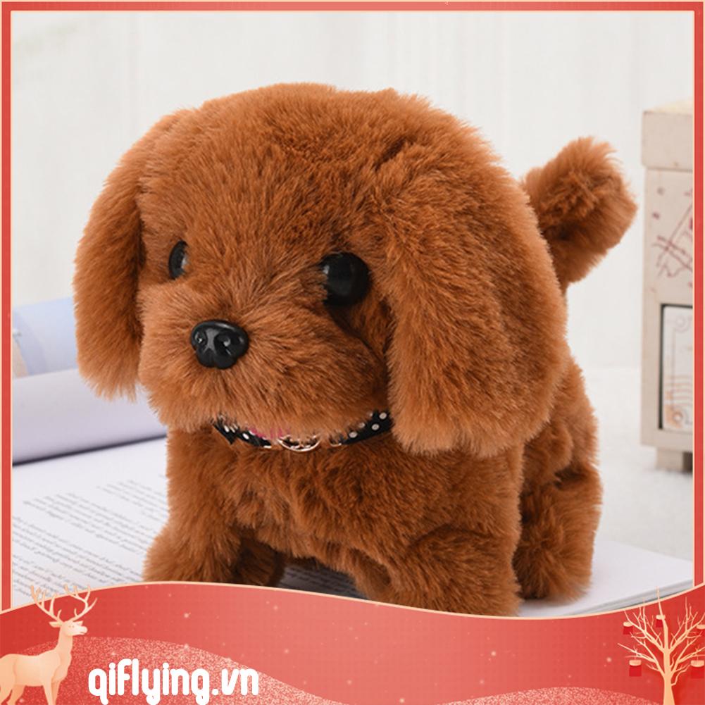 Chó robot Nhồi Bông Chạy Bằng Pin Trang Trí Nhà Cửa