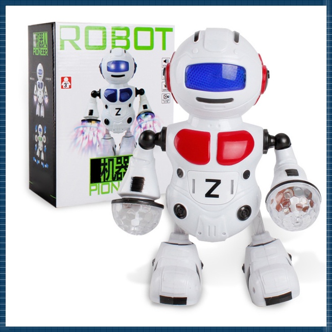 Đồ Chơi robot Nhảy Múa Thông Minh Có Đèn Và Nhạc Cho Bé