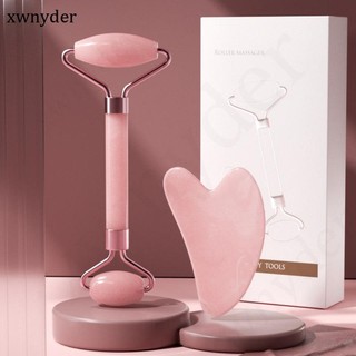 Thanh lăn mát xa hai đầu / gua sha chăm sóc da mặt / mắt / cổ tiện dụng