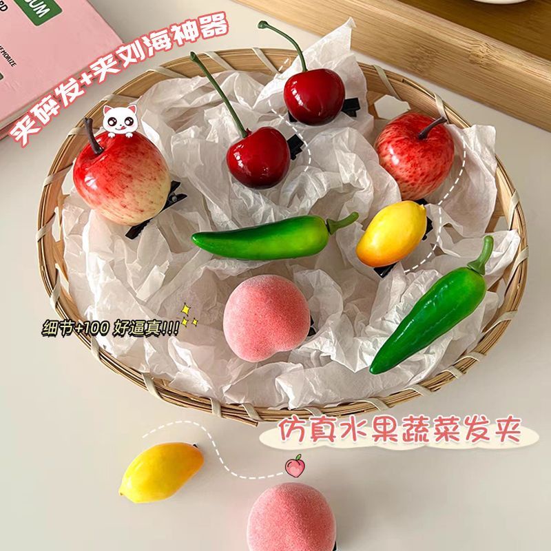 Kẹp Tóc Nữ Hình Trái Cây Ngộ Nghĩnh
