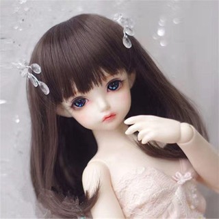 Mkeb Tóc Giả Kiểu Búp Bê bjd Tỉ Lệ 1 / 6