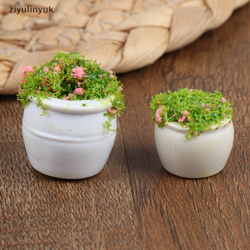 Chậu Hoa mini Tỉ Lệ 1: 12 Dùng Trang Trí Nhà Búp Bê