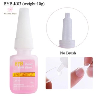 Keo dán gel đính đá trang trí móng tay trong suốt