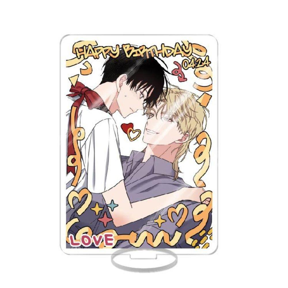 Mmluck yaoi Mô Hình Cặp Đôi anime Xoài acrylic yaoi Có Chân Đứng Sáng Tạo Phong Cách Hàn Quốc Bla yaoi