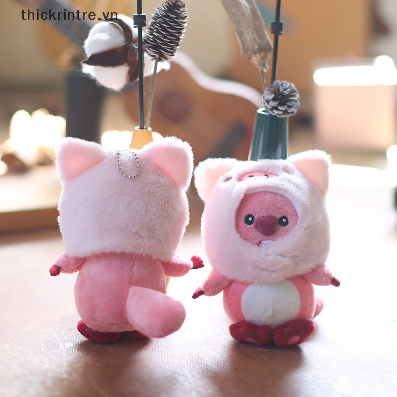 Th Móc Khóa Hình Búp Bê Nhồi Bông Mềm Mại Dễ Thương Dùng Làm Quà Tặng Cho Bé Gái vn