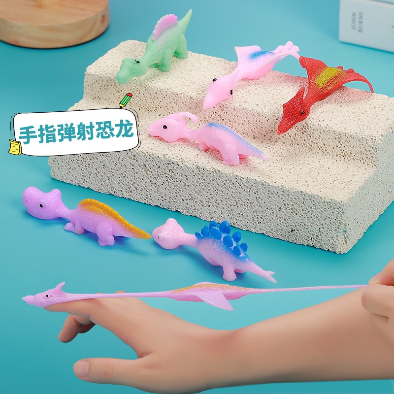 Đồ Chơi Khủng Long Nhỏ Bằng Cao Su Mềm Cho Bé