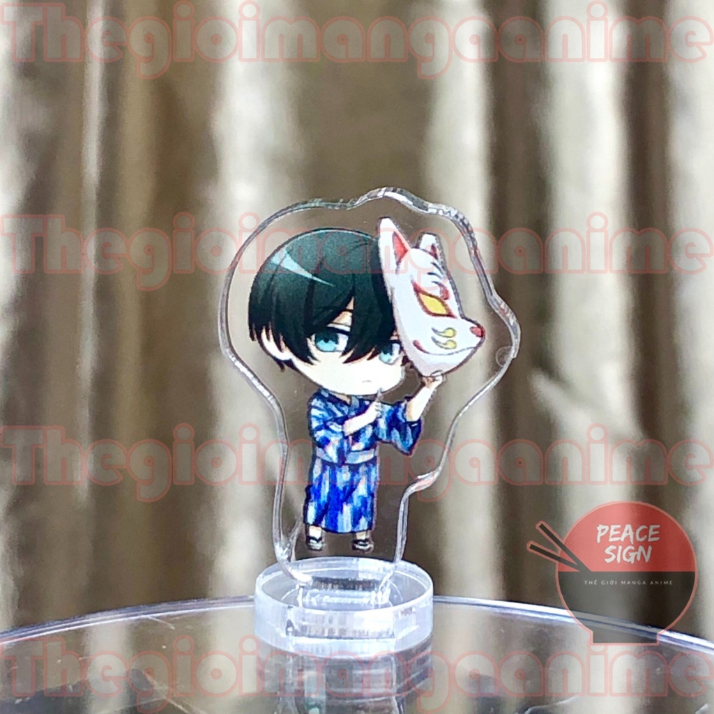 MÔ HÌNH Standee BLUE LOCK ver LỄ HỘI MINI chibi mica acrylic anime trang trí xinh xắn dễ thương
