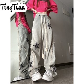 Muse quần ống rộng quần nữ jean Xu hướng Phong cách Thể thao Comfortable WNK23A0N2L 42Z231019