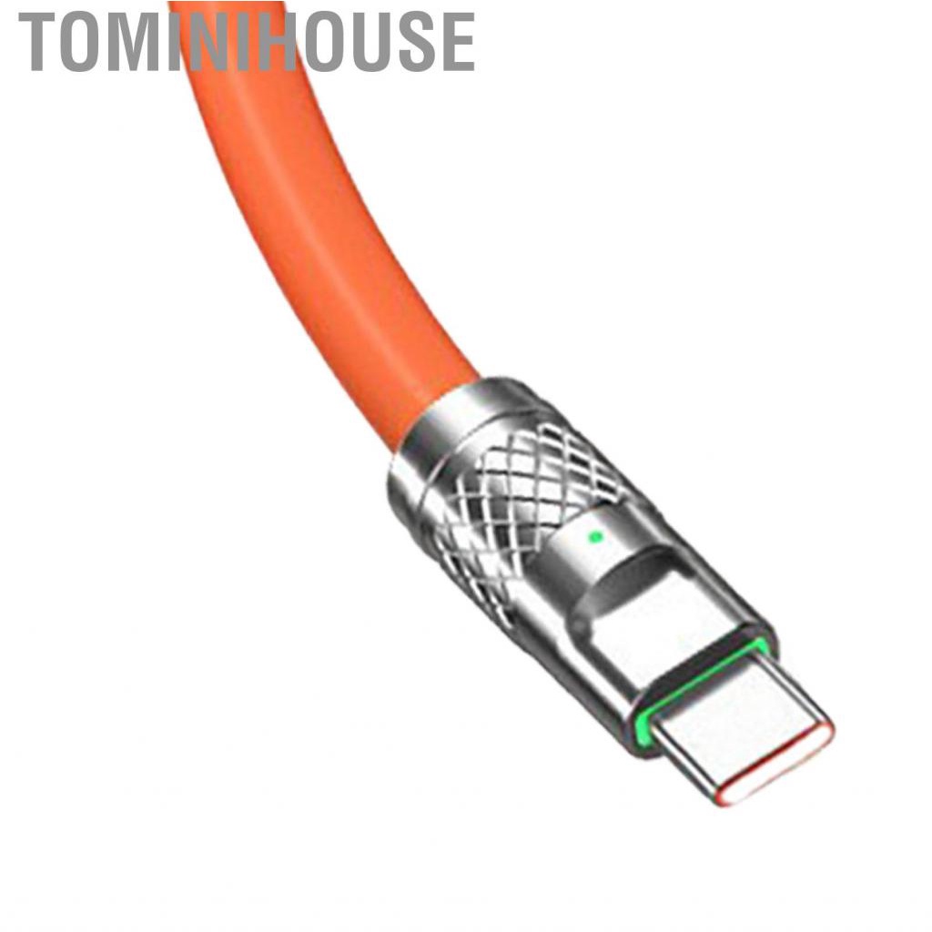 Tominihouse Dây sạc 3 trong 1 3,94ft 120W cho giao diện iOS TYPE C Hot