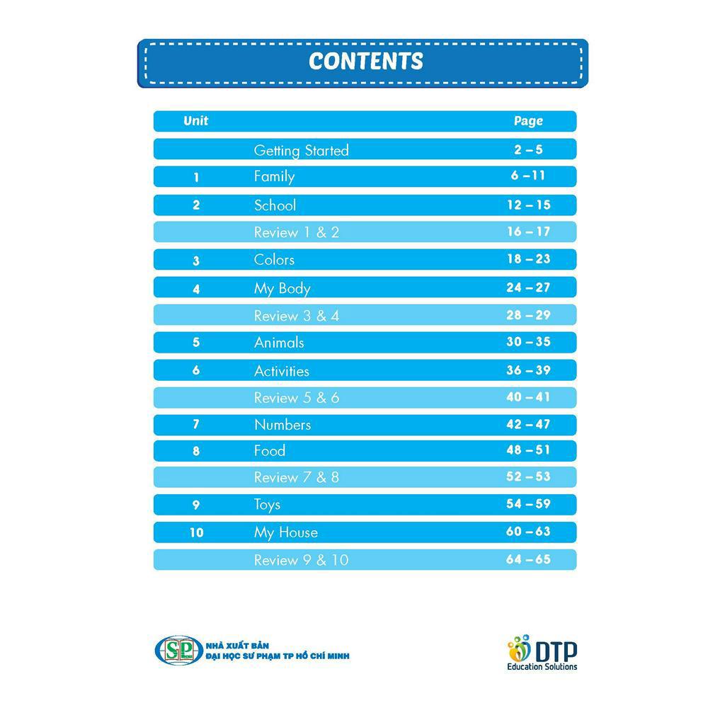 Sách - DTPbooks - Tiếng Anh 1 i-Learn Smart Start – Workbook