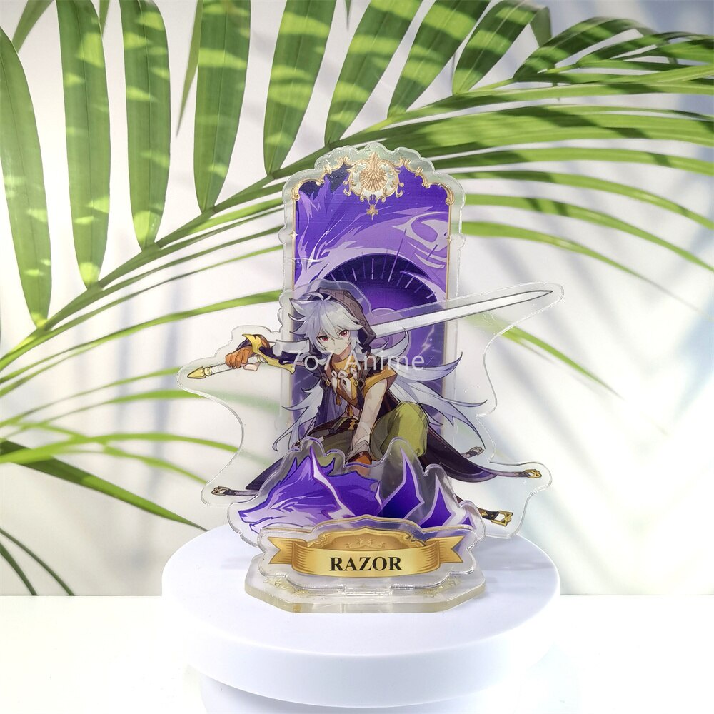 Mô hình Standee Anime Game Genshin Impact Zhongli Hutao Shougun Wanderer Alhaitham Phụ kiện trang trí 2