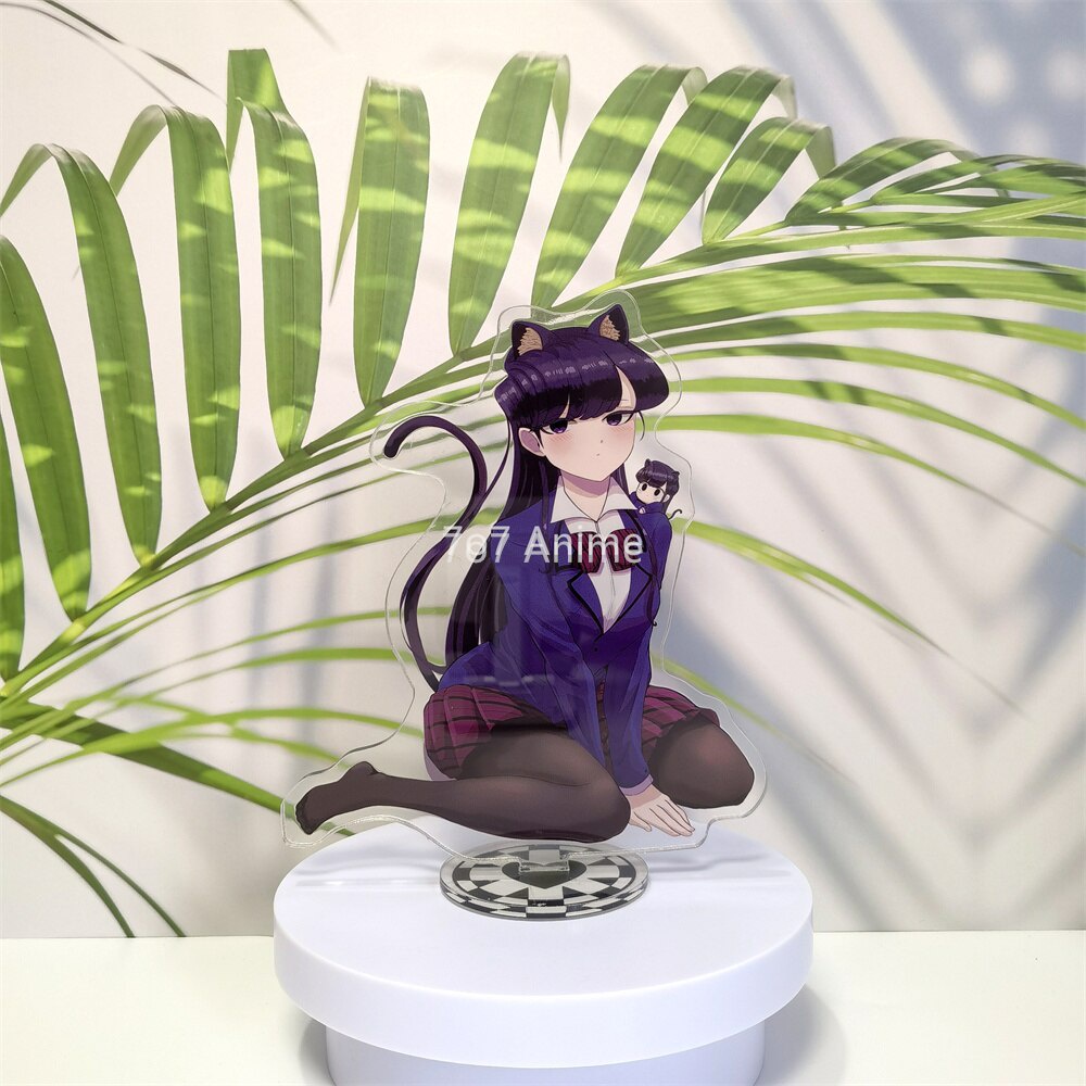 Mô hình Standee Anime Komi Cant Communicate Concerts Komi Shoko Cute phụ kiện trang trí dễ thương