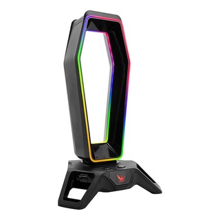 Đế treo tai nghe cao cấp Gaming Zadez RGB ZHS702G ,tích hợp 3 cổng USB 3.0