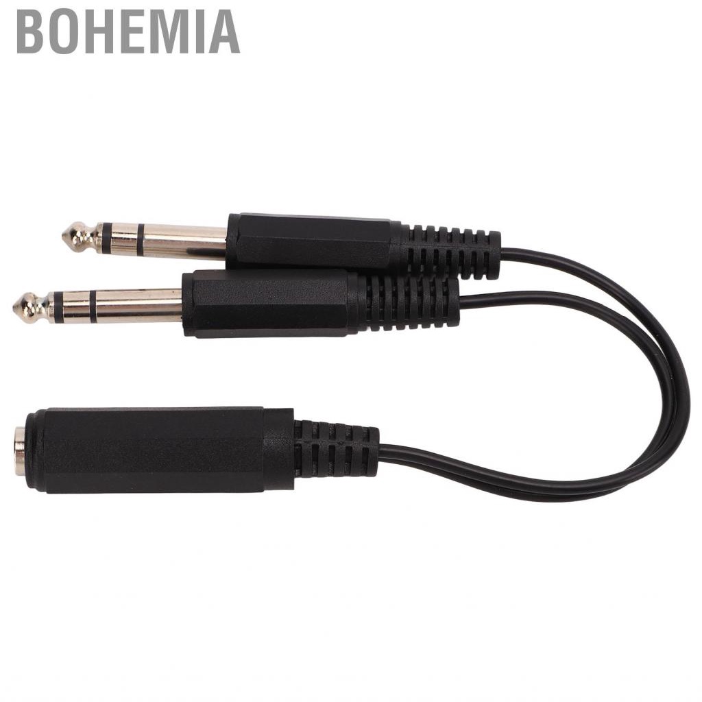 Bohemia Female To 2 Male Cable Signal Transmission Enhancing Adapter For
