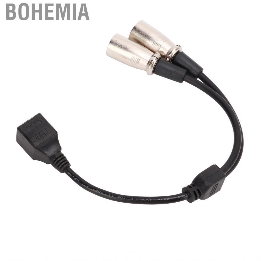 Bohemia RJ45 To XLR Female Mic Converter Cord Microphone Adapter Cable Set
