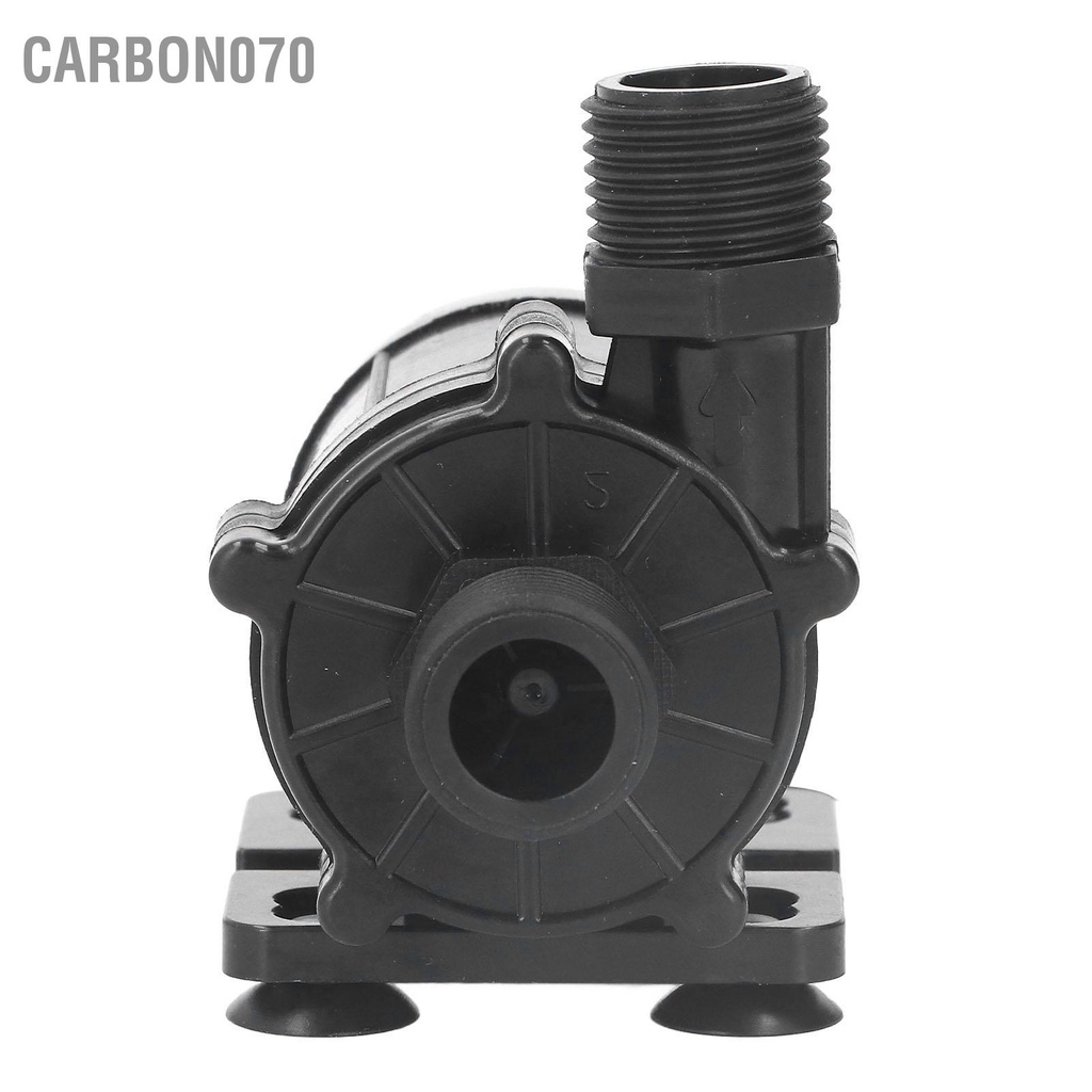 Carbon070 Bơm tăng áp Động cơ không chổi than Tiếng ồn thấp DC12V 30W 13L / phút Nâng xả 12m cho máy sưởi