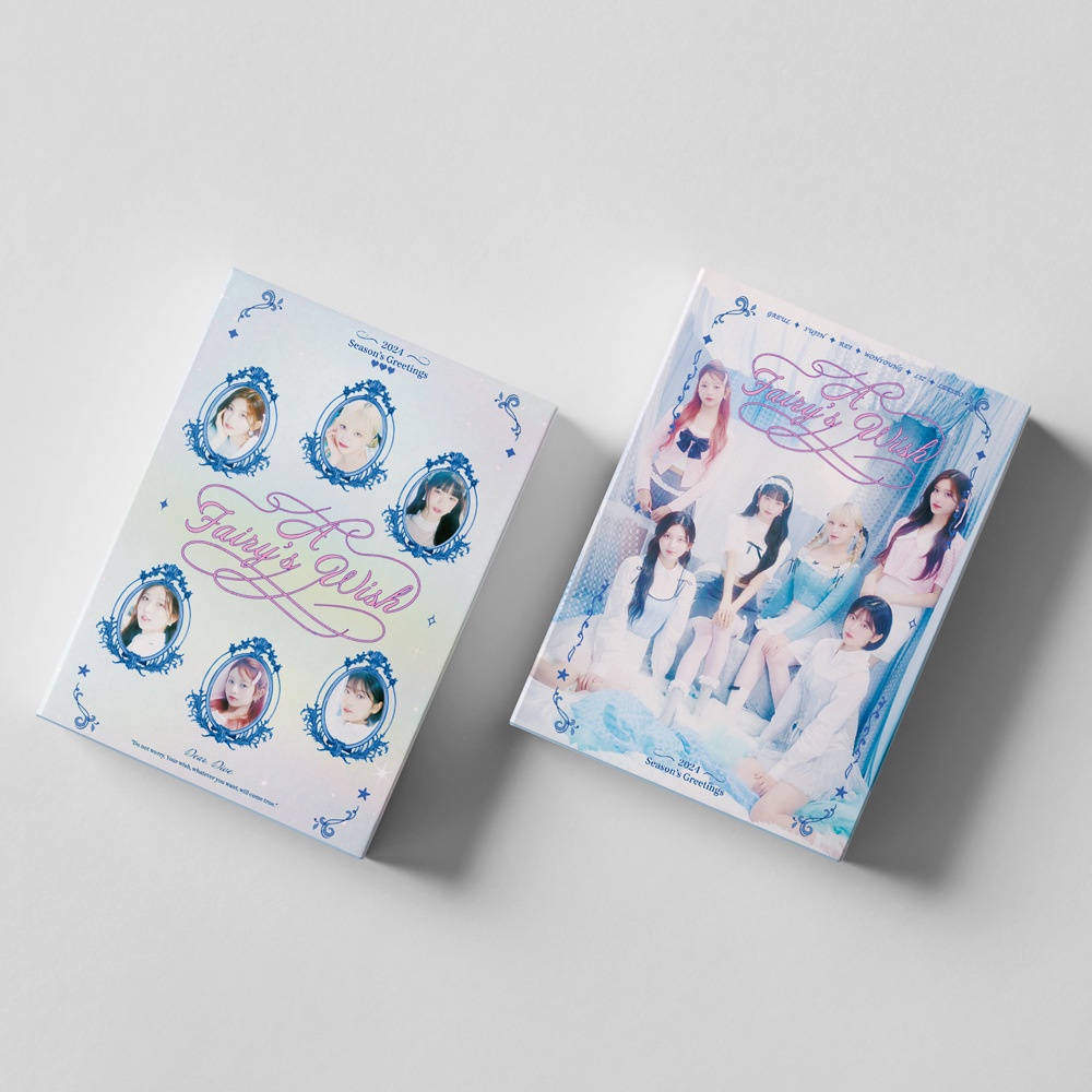 IVE Album 2024  A Fairy's Wish Photocard Lomo Card Postcard 55 chiếc / hộp