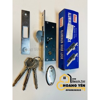 Khoá cửa lùa cửa nhôm, sắt bản nhỏ, Khóa cổng cánh lùa, Khoá âm cửa lùa Amex/ Amet