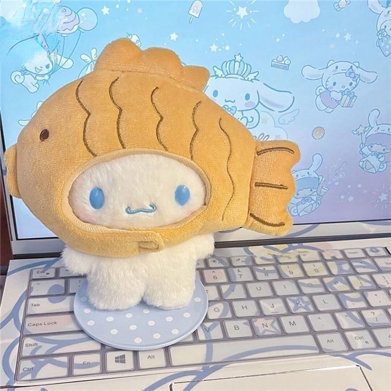 Sanrio Móc Khóa Hình Búp Bê taiyaki Nhồi Bông Dễ Thương