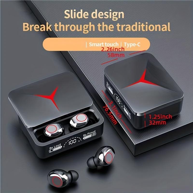 Senbenbao Tai Nghe Bluetooth 5.2 Không Dây Chống Nước ipx5 tws m90 pro Màn Hình led Kỹ Thuật Số