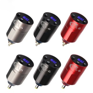 Rca bộ nguồn dc kỹ thuật số cho máy xăm hình không dây sạc pin