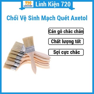 Chổi vệ sinh mạch quét Axetol (thân chổi nhôm, dùng vệ sinh main điện thoại, bo mạch, máy tính, laptop,..)