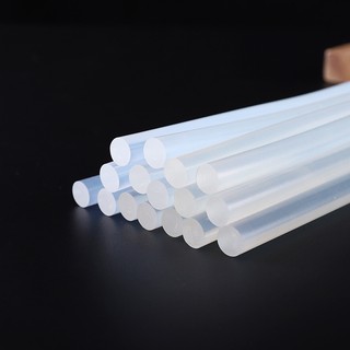 Keo nến silicon nhiệt trong suốt 15cm có thể dùng cho súng bắn keo keo nến dán giấy đồ dùng keo dán nhựa nhiệt dẻo