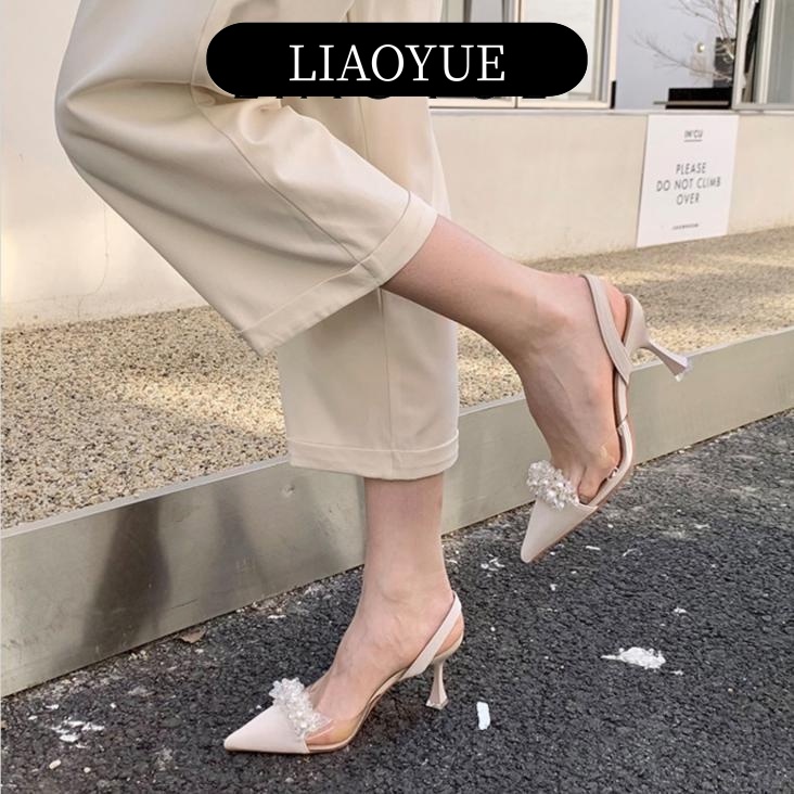 LIAOYUE Giày Cao Gót 2023 Cho Nữ Chất lượng cao Đa năng Thiết kế độc đáo Thoáng khí FBL23B00Z7 45Z231109
