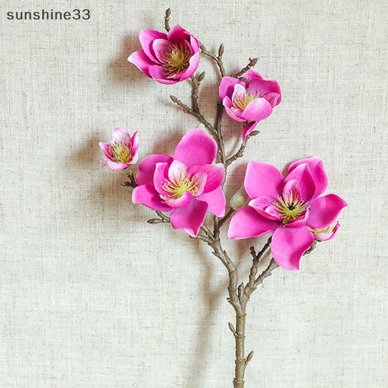 Su yulan Hoa Mộc Lan Sống Động Như Thật Mô Phỏng phalaenopsis 
 N
