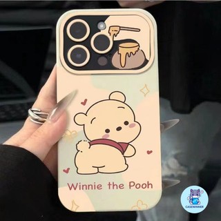 Hoạt Hình Ốp Điện Thoại Hình Gấu winnie Cho iphone 11 xr 13 7plus 15 14 12 pro max x 7 6 8 6s plus xs max se 2020