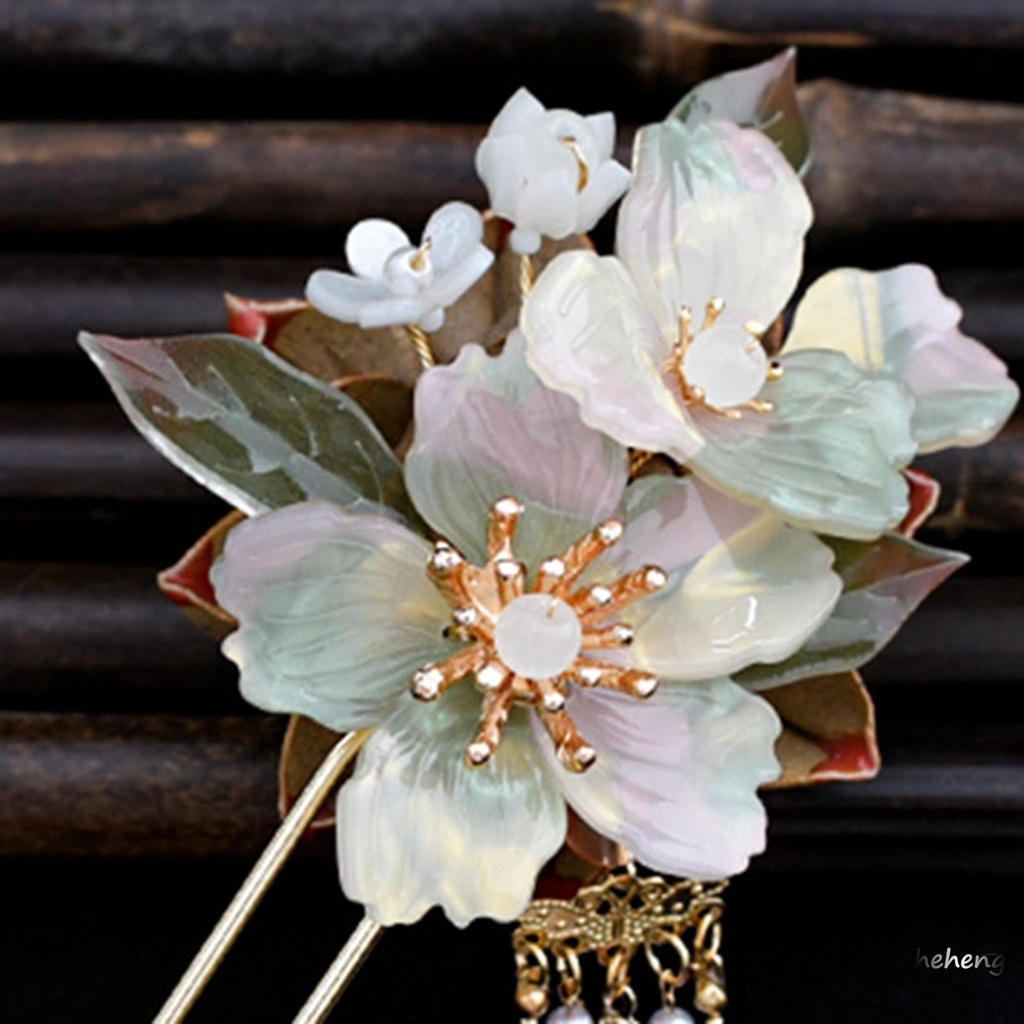 Trâm Cài Tóc handmade Bằng Hợp Kim Hình Hoa Xinh Xắn
