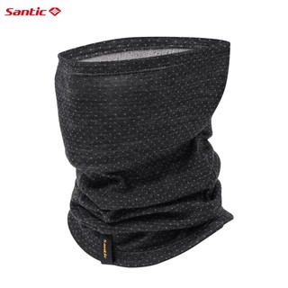 Santic đi xe đạp đầu mùa đông bảo vệ cổ chạy thể thao câu cá mặt nạ khăn thời trang ngoài trời xe đạp mũ