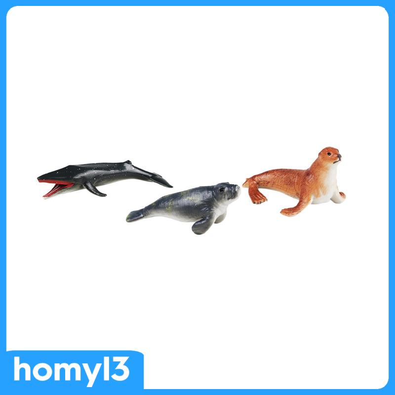 Set 12 Mô Hình Động Vật Biển Dùng Làm Quà Tặng Cho Bé