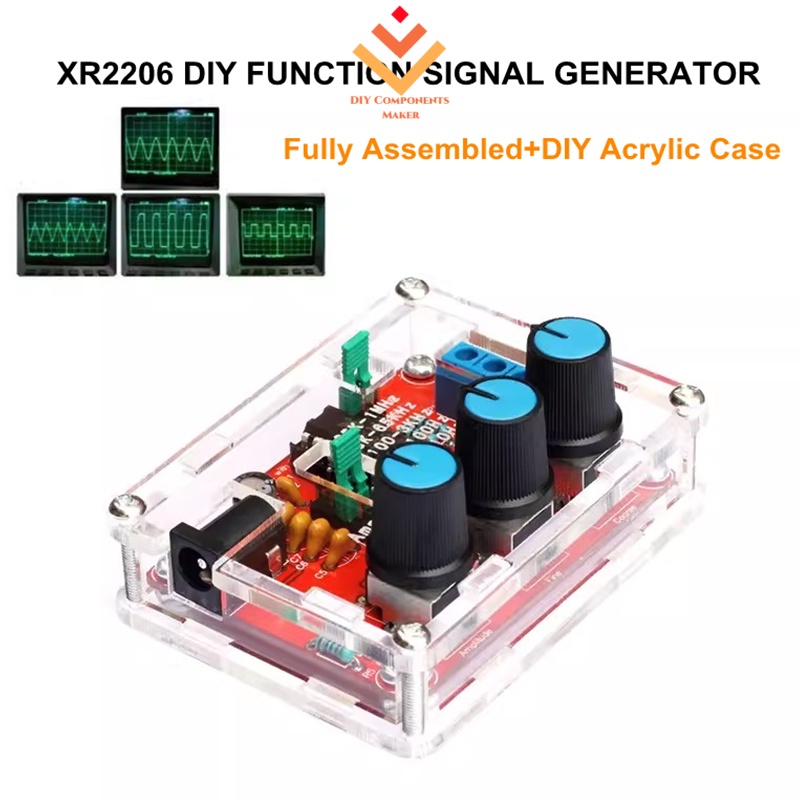 Lắp ráp XR2206 Chức năng Máy tạo tín hiệu Máy tạo tín hiệu Hàn hình tam giác sin Đầu ra hình vuông 1